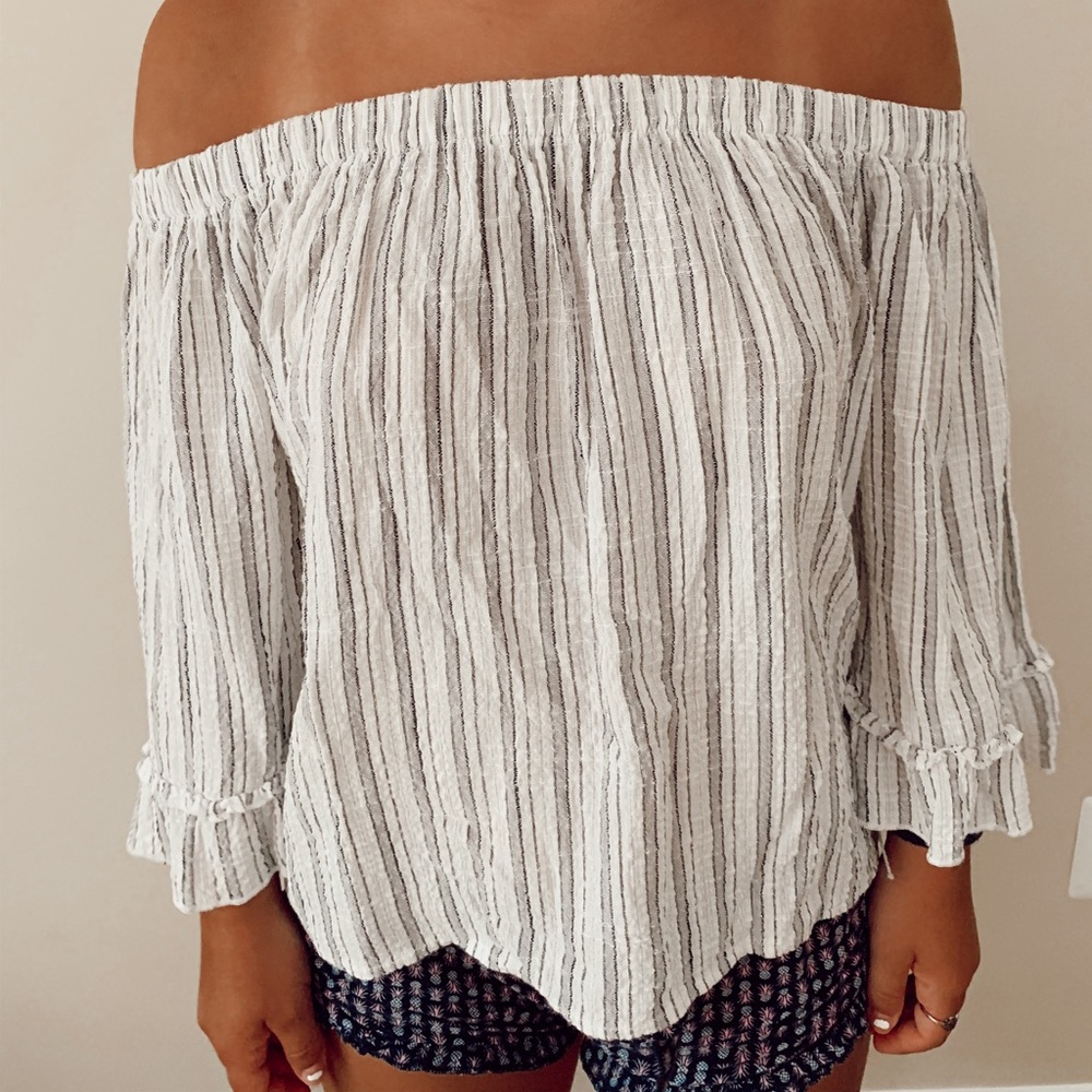 off the shoulder top